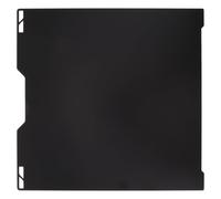 Double Sided Pei Build Plate for Compatible 3d Printers | Smooth and Textured Surfaces, Spring Steel Construction, Black Finish, 380x380mm Size for Fast Swaps