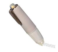 Double-Sided Pen Tape- 0.63x4.13in Retractable Adhesive Strips, 4 Piece Scrapbook Craft Glue Runner, PET Tape Dispenser | Journaling Scrapbooking Paper Art Cards Photo Crafts Office Home School Kids