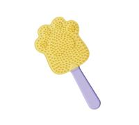Double Sided Pet Grooming Brush for Cats Deshedding and Massage Functions in Bear Claws, Comfortable and Happy Massage Hair Remover for Pets