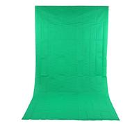 Double Sided Photography Background Cloth, 1.6x3M NonWoven Studio Photo Backdrop - Non - Reflective, Durable Material, Ideal for Studio and Video Production (Green)