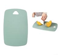 Double Sided Plastic Cutting Board Set for Baby Food Preparation, Thick Material with Textured Non Slip, Includes Hanging Hole for Space Saving Storage (A)