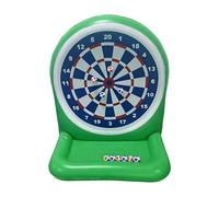 Double Sided Pool Games, Inflatable Dart Board Float for Swimming Pool Fun, Water Target Practice for Boys, Girls, Teens, Adults, Family Use at Beach, Lake, Backyard Party, 35.43x35.43x43.31 inches