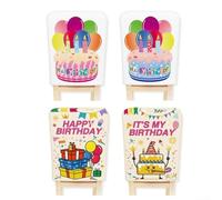 Double Sided Printed Birthday Chair Covers for Classroom Chairs, Washable and Tear Resistant, Helping to Celebrate Student Birthdays in a Fun Environment
