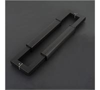 Double Sided Push Pull Door Handles for Glass or Wood Doors, Commercial Aluminum Sliding Barn Door Handles, Durable and Versatile