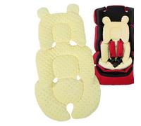 Double-Sided Pushchair Soft Mat Breathable - Pram Liner Insert | Thick Pram Seat Cushion, Pram Mat Cotton Four Seasons Cushion Pram Accessories, K