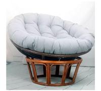 Double-Sided Quilted Chair Cush 180x180cm Solid Color Round Seat Pad for Indoor/Outdoor Use Perfect for Mtat & Pet t