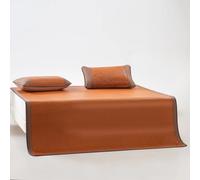 Double Sided Rattan Cooling Mat Bamboo Summer Sleep Mat for Bed Breathable Woven Cool Mat 2/3 Piece Set for Ultimate Comfort and Relaxation