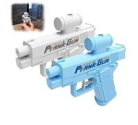 Double-Sided Reverse Water Gun Prank Toy, Compulsive Two-Way Water Gun, Creative Mini Prank Squirt Guns Can Spray from Front and Back for School Office Pranks Trick