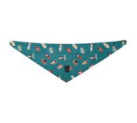 Double Sided Rocket Print Pet Bandana - Size XL TOTTO Standard Size