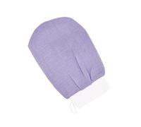 Double Sided Scrub Mitt 10Pcs Peeling Glove Exfoliating Tan Removal for Shower, Spa, Massage(PURPLE)