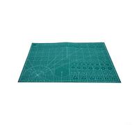 Double Sided Self Healing Cutting Mat For A2 For A3 For A4 A5, Green PVC Rotary Board for Quilting Sewing Craft, Washable Flexible Engraving Pad and Model Making Base with(A-2 green)