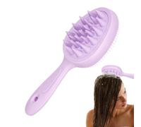 Double Sided Shampoo Massager That Hair, Gentle Scrubber Tool | Scalp for and Circulation, Action Bath Brush PE