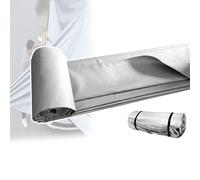 Double-Sided Silicone Fire Blanket for Emergency Car Engine Fires, Extinguish Flames, 4x6m