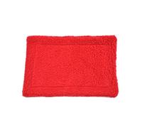 Double-sided Small Pet Warm Mat Plush Hamster Small Mat Guinea Pig Nest Mat Easy to Carry Rectangular Rabbit Bed Cushion Mat Convenient handled