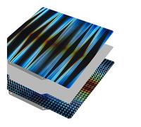 Double Sided Spring Steel Sheet for H1H Printer Two Sided Coating Build Plate Enhances Precise Double Adhesive Film
