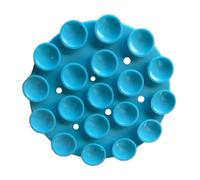 Double-Sided Suction Cup - Round Silicone Anti-slip Pads, 70mm Diameter | Strong Flexible Suction Material Attributes Providing Secure Grip Stability Durability, Multi- Attachment Usage For