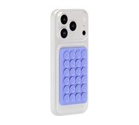 Double Sided Suction Cup Smartphone Holder Stable Fixation, Purple