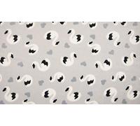 Double Sided Super Soft Cuddle Fleece Fabric Material - SWAN Grey, 1Mtr 150cmx100cm