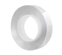 Double Sided Tape Heavy Duty Sticky Tape, 1 Roll Clear Carpet Tape Removable Reusable Nano Mounting Tape, Adhesive Traceless Tape for Paste Items,Household, Posters, Kitchen, Party - 5M x 3CM x 2MM