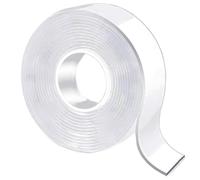 Double Sided Tape Heavy Duty, Strong Nano Mounting Tape Extra Large(5.0m * 2.0cm), Clear Multipurpose Removable Sticky Strips, Reusable Strong Wall Decor Tape Picture Hanging Strips Poster Carpet Tape