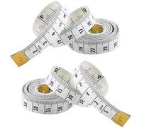 Double Sided Tape Measure (2 Pack) Perfect to Body Measuring, Sewing/Tailors Tape, Durable Flexible Fibre Glass Material,flexible tape measure, 60 Inches / 150cm - 2 Pack