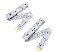 Double Sided Tape Measure - 2pcs Perfect to Body Measuring, Sewing/Tailors Tape, Soft Tape Measure,Dual Sided Measuring Tape,Mini Pocket Measurements Sewing Dress Tailors Measures Ruler,150cm/60inches