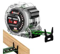 Double Sided Tape Measure, Sided Luminous Measuring Tape, Easily Read Heavy Duty Tapes Measure, Retractable Fluorescent Carpenter Measurement Tapes, for Woodworking Construction Project