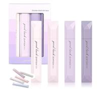 Double Sided Tape Pens, 4PCS Double Sided Glue Tape Roller for Scrapbooking, Gift Wrapping and Paper Crafts, Retractable Adhesive Pens for Photo Mounting, School Office and Journal Supplies (Purple)