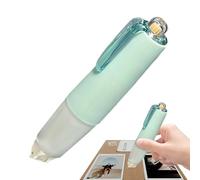 Double-sided tape roller, retractable adhesive for school supplies, effortless creativity on the go, for journaling, scrapbooking, office, packaging, cards, home, classroom, children