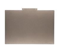 Double Sided Textured PEI Build Plate for Raise3d E2, 3D Printer Powder Painted PEI Sheet, PEI Spring Steel Flexible Platform with Adhesive Bed, 254 X 368mm 0.5mm Thickness
