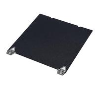 Double Sided Textured PEI Sheet 235mmx235mm with Flexible Spring Steel Build Plate Black for Ender 3 S1 3D Printer