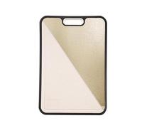 Double Sided Titanium Cutting Board - Non-Slip Edge & Juice Groove,Pure Titanium & Wheat Straw PP for Meat, Vegetables & Fruits, Easy to Clean Kitchen Gift (403)