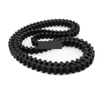 Double-sided Toothed Synchronous Belt DA8M Type Pitch 8mm Perimeter 1200-1840mm Width 15mm Rubber Timing 1Pcs(DA 8M-1624mm)