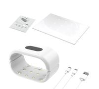 Double Sided UV Resin Curing Lamp Uv Resin Solidifier for Jewelry Making and with Fast Two Way Hardening Light for Nail Art and