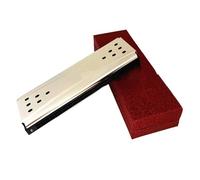 Double Sided Vibrato Harmonica 24 Holes In The Keys Of G And C(Silver)