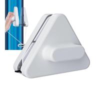 Double Sided Window Cleaner - Adjustable Thick Magnetic Glass Cleaning Tool | Skyscraper Glass Wiper Device, Secure Tether Fall Protection, Dual-Sided Magnetic Action, Efficient Dirt Removal, High Rise H