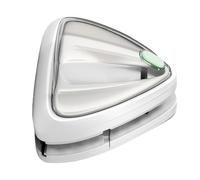 Double-sided window cleaner brush, double-sided magnetic glass cleaner, magnetic glass wiper for household - integrated safety rope design, magnetic cleaning tools for the A