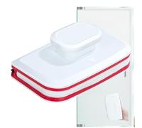 Double-Sided Window Cleaner - Rectangular Magnetic Glass Cleaner | Wide Handle Cleaning Brush for Streak-Free Shine on , Mirrors, Glass Surfaces in the Office