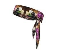 Double-Sided Zen Stone Printed Bandana For Men And Women For Football,Yoga,Fitness,Ninja Headband