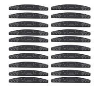 Double Sides Grit Nail File 20 Pieces Washable Reusable Manicure Tools for Acrylic Nails Professional Salon Home DIY Nail Art Durable Grinding Paper (100/100)