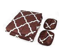 Double Sides Sanding Polyester Pongee Pet Sofa Cushion, Waterproof Non Slip Sofa Cover for Pets, Thickened Embossed Mat with Elastic Straps for Three Person Couch (Three people 167cm*190cm)