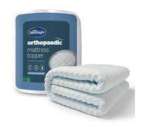 (Double) Silentnight Orthopaedic 3cm Mattress Topper Back Support Hypoallergenic