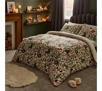 (Double) Silentnight Winter Wonderland Fleece Duvet Set