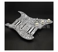 Double Single Double Electric Guitar Plate Front Cover Circuit Assembly Can Be Cut Single Panel Pickup 2t1v (Color : 02)