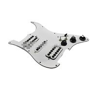 Double Single Double Electric Guitar Plate Front Cover Circuit Assembly Can Be Cut Single Panel Pickup 2t1v (Color : 01)