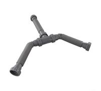 Double Sink Drain Kit Flexible 1-1/2 Inch P-Trap
