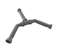 Double Sink Drain Kit Flexible P Trap Adjustable