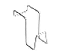 Double-Sink Rack - Stainless Steel Sponge Holder, Heavy-Duty Kitchen Gadget | Quick Draining Organizer, Soap Brush Towel Storage, Sink Countertop Cleaning Tool Durable Practical Convenient Space