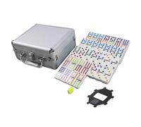 Double Six Dominoes Set Toy Family Board Game for Boys Girls Travel Camping