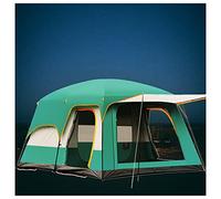 Double Skin Tent 5 to 8 People Sun Protection,Spacious Tenting Practical and Lightweight Pop Up Tents Camping for Camping Hiking Picnic Garden Hello